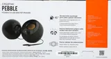 Колонки Creative PEBBLE MF1680 2.0 черный 4.4Вт