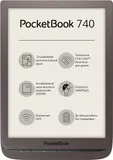 Электронная книга PocketBook 740 7.8" E-Ink Carta 1872x1404 Touch Screen 1Ghz 1Gb/8Gb/microSDHC/подсветка дисплея коричневый