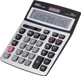 Калькулятор бухгалтерский Deli E39265 серый 16-разр.