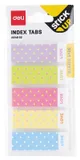 Закладки самокл. бумажные Deli EA64002 45х15мм 5цв.в упак. (EA64002)