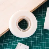 Клейкая лента канцелярская Deli EA30110 шир.18мм дл.33м невидимая (упак.:1шт)