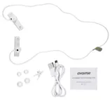 Гарнитура вкладыши Digma BT-01 белый беспроводные bluetooth крепление за ухом (E703BT WHITE)