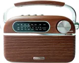 Радиоприемник портативный Hyundai H-PSR200 дерево коричневое/серебристый USB microSD