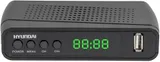 Ресивер DVB-T2 Hyundai H-DVB520 черный (H-DVB520)
