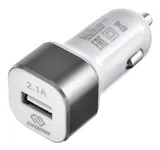 Автомобильное зар./устр. Digma DGCC-1U-2.1A-WG 10.5W 2.1A USB универсальное белый