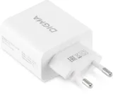 Сетевое зар./устр. Digma DGWC-3U-5A-WG 25W 5A (PD+QC) 3xUSB универсальное белый