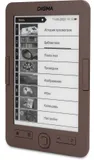 Электронная книга Digma E60C 6" E-ink HD Pearl 1024x758 600MHz/4Gb/microSDHC коричневый