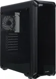 Корпус ZALMAN I3 EDGE, ATX, BLACK, FRONT ACRYL, WINDOW, 2x3.5", 3x2.5", 2xUSB2.0, 1xUSB3.0, FAN CONTROLLER, FRONT 3x120mm, REAR 1x120mm
