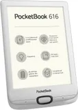 Электронная книга PocketBook 616 6" E-Ink Carta 1024x758 1Ghz 256Mb/8Gb/microSDHC/подсветка дисплея серебристый