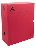 Короб архивный Бюрократ ККА-100К микрогофрокартон корешок 100мм A4 340x255x100мм красный