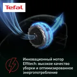 Пылесос Tefal TW3786RA 750Вт черный/серый
