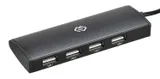 Разветвитель USB-C Digma HUB-4U2.0-UC-B 4порт. черный
