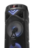 Минисистема Hyundai H-MC180 черный 80Вт FM USB BT SD/MMC