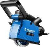 Штроборез Зубр Профессионал ЗШ-П30-1400 ПСТК 8800об/мин 1400W синий ДА