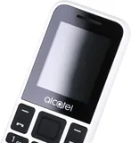 Мобильный телефон Alcatel 1066D белый моноблок 2Sim 1.8" 128x160 Thread-X 0.08Mpix GSM900/1800 GSM1900 MP3 FM microSD max32Gb