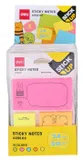 Блок самоклеящийся бумажный Deli Stick UP EA55502 50лист. ассорти 5цв.в упак. несколько размеров европодвес