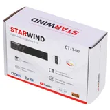 Ресивер DVB-T2 Starwind CT-140 черный