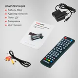 Ресивер DVB-T2 Starwind CT-200 черный