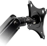 Кронштейн для мониторов ЖК Kromax OFFICE-8 черный 15"-32" макс.8кг настольный поворот и наклон верт.перемещ.