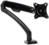 Кронштейн для мониторов ЖК Kromax OFFICE-8 черный 15"-32" макс.8кг настольный поворот и наклон верт.перемещ.