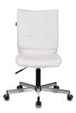Кресло Бюрократ CH-330M белый Lincoln 100 эко.кожа крестов. металл хром