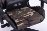 Кресло игровое Бюрократ CH-778N/CAMOUFLAGE две подушки камуфляж искусст.кожа/ткань