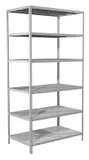 Стеллаж Практик MS пол.:6 единая 2000x1000x600мм серый (S24199166602)