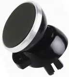 Держатель Wiiix HT-47Vmg магнитный черный/серебристый для смартфонов