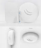 Точка доступа wi-fi MikroTik cAP lite with AR9533 650MHz CPU, 64MB RAM, 1xLAN, built-in 2.4Ghz 802.11b/g/n Dual Chain wireless with 1.5dBi integrated antenna, RouterOS L4, plastic ceiling case, plastic wall case, PoE, PS