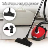 Пылесос Starwind SCB1110 1800Вт черный/красный