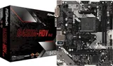 Материнская плата ASROCK B450M-HDV R4.0, AM4, B450, 4*DDR4, HDMI+D-Sub+DVI, 4xSATA3 6.0, M.2 Socket, 4xUSB 3.1, 2xUSB 2.0, mATX; 90-MXB9N0-A0UAYZ