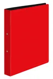 Папка на 2-х кольцах Бюрократ DeLuxe DL0740/2RED A4 пластик 0.7мм кор.32мм красный