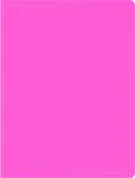 Папка метал.зажим Бюрократ Double Neon DNE07CPINK A4 пластик 0.7мм кор.27мм карм.прод.внут. розовый