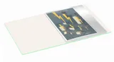 Папка с 20 прозр.вклад. Бюрократ Double Neon DNE07V20LETT A4 пластик 0.7мм салатовый