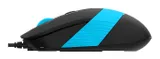 Клавиатура + мышь A4Tech Fstyler F1010 клав:черный/синий мышь:черный/синий USB Multimedia (F1010 BLUE)