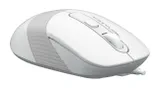 Клавиатура + мышь A4Tech Fstyler F1010 клав:белый/серый мышь:белый/серый USB Multimedia (F1010 WHITE)