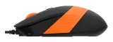 Клавиатура + мышь A4Tech Fstyler F1010 клав:черный/оранжевый мышь:черный/оранжевый USB Multimedia (F1010 ORANGE)