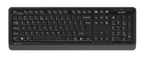 Клавиатура + мышь A4Tech Fstyler FG1010 клав:черный/серый мышь:черный/серый USB беспроводная Multimedia (FG1010 GREY)