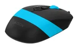 Мышь A4Tech Fstyler FM10 черный/синий оптическая (1600dpi) USB (4but)