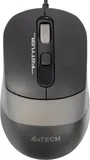Мышь A4Tech Fstyler FM10 черный/серый оптическая (1600dpi) USB (4but)