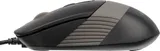 Мышь A4Tech Fstyler FM10 черный/серый оптическая (1600dpi) USB (4but)