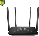 Роутер беспроводной Mercusys AC12G AC1200 10/100/1000BASE-TX черный (упак.:1шт)