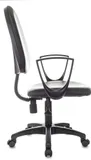 Кресло Бюрократ CH-1300N черный Престиж+ эко.кожа крестов. пластик