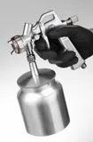 Краскораспылитель Stayer Master 06472-1.5 225л/мин соп.:1.5мм бак:0.75л серебристый