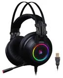 Наушники с микрофоном A4Tech Bloody G528C черный 2м мониторные USB оголовье (G528C)