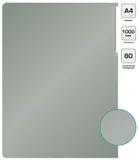 Папка с 80 прозр.вклад. Silwerhof Perlen 292981-77 A4 1мм карман серебристый металлик