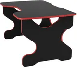 Стол игровой Витал-ПК РАЙДЕР 1500 столешница ЛДСП черный красный