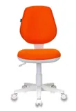 Кресло детское Бюрократ CH-W213 оранжевый TW-96-1 крестов. пластик пластик белый