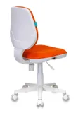 Кресло детское Бюрократ CH-W213 оранжевый TW-96-1 крестов. пластик пластик белый