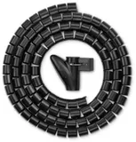 Кабельный органайзер Buro BHP CG202B Spiral Hose 20x2000mm Black